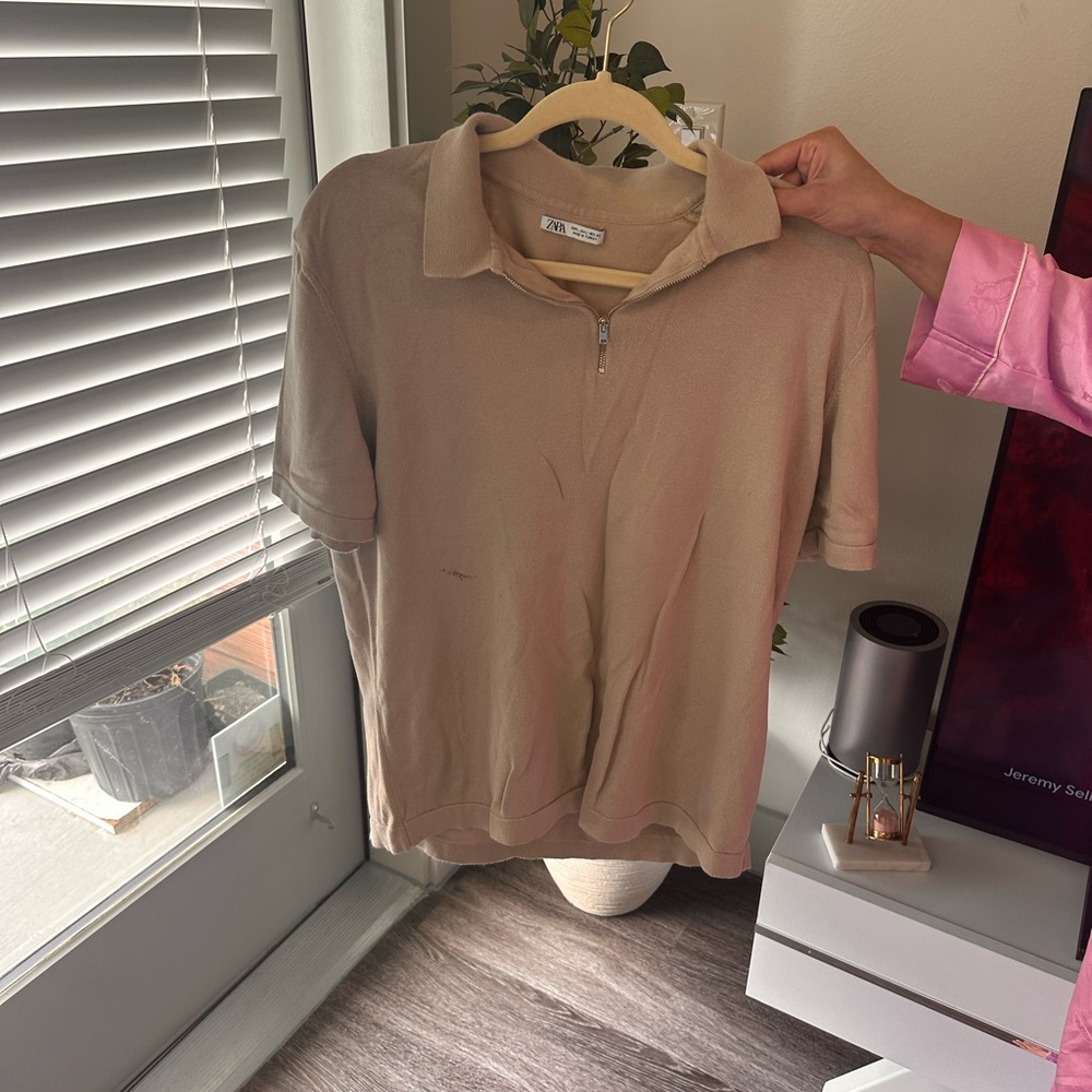 Zara polo tee